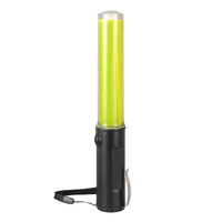 Bâton de signalisation routière de 26 cm, bâton lumineux de concert, conception à clip latéral, baguette de signalisation, lampe d'avertissement LED, 3 modes clignotants