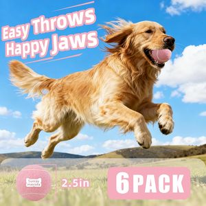 Jouets à mâcher pour chiens personnalisés avec logo, écologiques, en gros, balles de tennis en caoutchouc pour animaux de compagnie, jouets interactifs pour chiens - Product Image 2