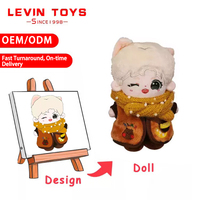 Fabricant chinois sur mesure de jouets en peluche personnalisés, peluches Kpop Star de 10 cm, 15 cm, 20 cm, poupées en peluche Kpop