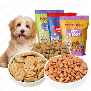 Muestras Gratis de Galletas para Mascotas, Alimento con Atún, Salmón, Pollo, Varios Sabores, Golosinas para Perros y Gatos - Product Image 1
