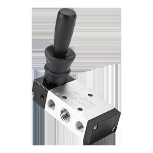 Válvula Manual Direccional de Cinco Vías y Dos Posiciones 4H210-08, Interruptor de Control Neumático, Palanca Manual para Cilindros y Válvulas de Control Manual - Product Image 1