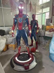 Figura de acción de <span class=keywords><strong>Marvel</strong></span> <span class=keywords><strong>Legends</strong></span>, estatua de <span class=keywords><strong>Iron</strong></span> Spider-<span class=keywords><strong>Man</strong></span> de tamaño real, escultura de resina, figuras coleccionables de Spiderman - Product Image 1