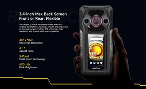 Ulefone Armor สมาร์ทโฟนแอนดรอยด์30 Pro 5G, 6.95 "120Hz 512GB ROM ,12800mAh 64MP กล้องกลางคืน7300X NFC dimensity - Product Image 6