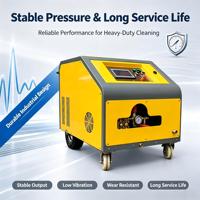 Pompe de nettoyage haute pression à eau chaude diesel 3625 PSI 7,5 kW, pistolet de nettoyage de surface à jet d'eau, pompe de nettoyage à eau chaude