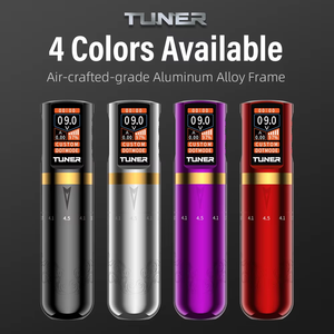 Wireless Tattoo <b>Machine</b> Dot Mode 2 Batteries 2.5-4.5mm Adjustable Stroke <b>Rotary</b> RCA Body Art PMU Pen - Product Image 6