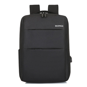 <b>Backpack</b> Laptop 15.6 Inch With Usb Port Business Travel Men's Casual <b>Waterproof</b> Solid Color - Product Image 5