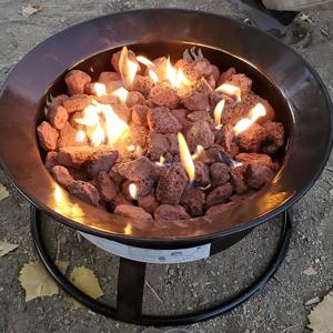 Fábrica al por mayor multifuncional patio trasero Gas Natural chimenea carbón bajo humo Gas fuego piezas para acampar - Product Image 6