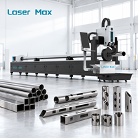 Machine de découpe laser de qualité supérieure, machine de découpe de tubes ronds au laser à fibre, 1500 W pour tube en acier de 100 mm de diamètre