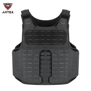 Gilet tactique fin pour opérations spéciales, léger, 1000D, noir, équipement, porte-plaque de sécurité lesté, gilet tactique - Product Image 1