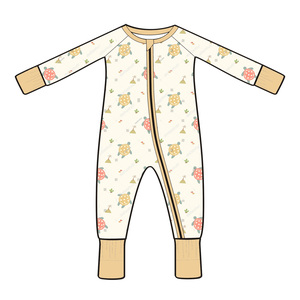 Premium RTS Bambu Bebek Tulumu OEKO-TEX Sertifikalı Organik Fermuarlı Uyku Tulumu Lüks Kumaş Toptan Üretici Doğrudan ODM OEM - Product Image 1