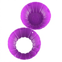 Décoration d'Halloween : Seau citrouille pliable 2-en-1 (Grand, Moyen, Petit) en PP pour bonbons