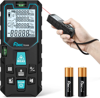 Decteam D8-LM50 Télémètre laser 120M avec fonction d'enregistrement, outil de mesure et de test
