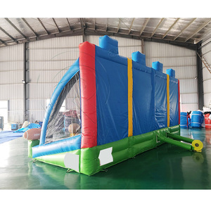 Vente directe d'usine - Jeu gonflable 4-en-1 de qualité commerciale en PVC pour le basketball, le soccer et le football, idéal pour les fêtes foraines - Product Image 5