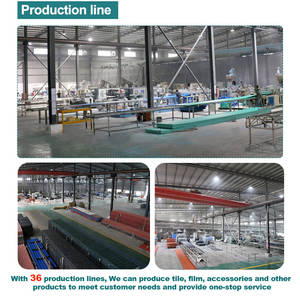 Tejas de Plástico PVC, Resina Resistente a la <span class=keywords><strong>Intemperie</strong></span>, Láminas para Techos - Product Image 4