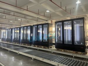 Refrigerador con 3 puertas <span class=keywords><strong>de</strong></span> cristal <span class=keywords><strong>de</strong></span> 1450L, congelador comercial <span class=keywords><strong>Frigo</strong></span> para supermercado, congelador <span class=keywords><strong>de</strong></span> <span class=keywords><strong>helados</strong></span>, nevera vertical con congelador profundo - Product Image 6