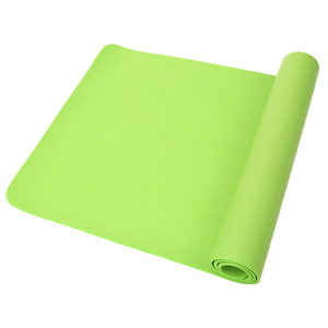 Esterilla de yoga Nbr de 6 mm de grosor, rectangular, para principiantes, con patrón geométrico y superficie antideslizante - Product Image 5