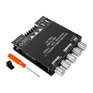 ZK-MT21 50W * <span class=keywords><strong>2</strong></span> + 100W <span class=keywords><strong>2</strong></span>.<span class=keywords><strong>1</strong></span> kênh cho mô-đun khuếch đại công suất kỹ thuật số âm cao thấp siêu trầm - Product Image 1