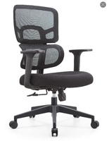 Chaise de bureau ergonomique en tissu de luxe pour PDG, fabricant et grossiste, chaise de bureau pour employés et dirigeants