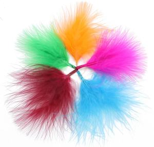 <span class=keywords><strong>Piume</strong></span> di Marabù Turchese Tinte di Alta Qualità, 5-6 Pollici, Prezzo Conveniente Direttamente dal Produttore, Personalizzabili per Decorazioni - Product Image 3