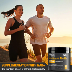 OEM NAD + con ribósido de nicotinamida y resveratrol puro orgánico NAD Plus para la reparación celular envejecimiento saludable - Product Image 2