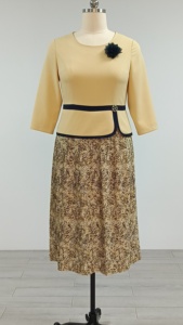 Vestido de Oficina para Mujer, Talla Grande, Estilo Africano, Ropa de Iglesia, Vestido Casual para Mujer, OEM Turquía - Product Image 3