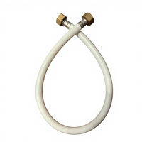 Tuyaux de plomberie flexibles modernes en PVC tressé de haute qualité et durables pour toilettes sanitaires, garantie 5 ans, installation facile, 1/2 po intérieur