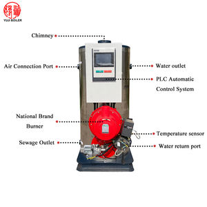 50 Kg/u Biogas Gebaseerde Mini Stoomgenerator <span class=keywords><strong>Gas</strong></span> Douches Stoomgeneratoren Voor Wasserij - Product Image 5