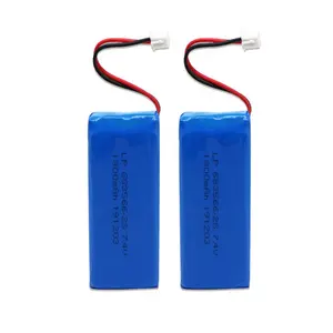 Batería de polímero de iones de litio recargable, 683566, 2S, 7,4 V, 1800mAh, con conector pcm y JST XH2.54