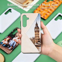 Funda Personalizada 2 en 1 para Teléfono Móvil, Compatible con iPhone 17 Pro Max, 16 Plus, 15, 14, 13 Mini, 12, 11, XR, XS, 8, Transferencia Térmica, OEM, ODM, Diseño Personalizado