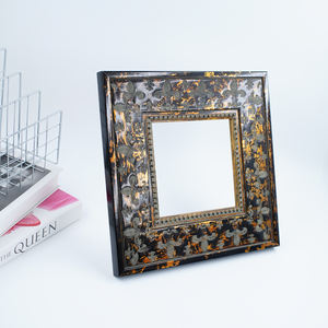 Peinture à l'huile encadrée en bois écologique, faite à la main, sur mesure, style <span class=keywords><strong>baroque</strong></span> doré européen, avec impression en relief - Product Image 6