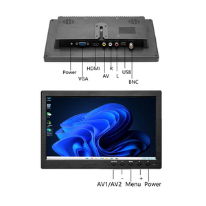 จอมอนิเตอร์รถความละเอียด10.1นิ้วความละเอียดระดับ VGA หน้าจอหมุนแบบพกพาระบบสัมผัสวิทยุสเตอริโอมัลติฟังก์ชั่น - Product Image 6