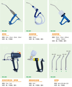 Reutilizável plástico aço seringa injeção veterinária | Porco gado ovelhas gado medicina injetor para uso fazenda animal - Product Image 1