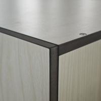 Armoire casier en MDF de qualité E1 Brikley avec noyau HDF et serrure électronique RFID pour bureau, école, salle de sport