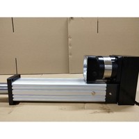 Cylindre linéaire électrique mécanique en alliage d'aluminium de 190 mm avec moteur et pilote, actuateur linéaire servo universel