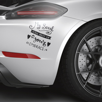 Autocollants de voiture de véhicule Anime de marque personnalisée autocollants de transfert en vinyle résistants aux intempéries et aux UV pour l'extérieur cadeaux promotionnels découpés à l'emporte-pièce