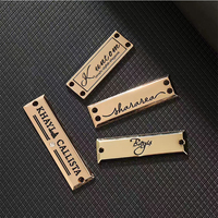Kancing Logam Paduan Seng Bebas Nikel Berlapis dengan Logo Merek Embos, Cocok untuk Pakaian Denim, Mantel, dan Garmen - Diskon Besar