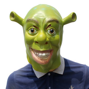 <span class=keywords><strong>Shrek</strong></span> máscara <span class=keywords><strong>de</strong></span> látex película disfraces carnaval fiesta mascarada <span class=keywords><strong>de</strong></span> halloween espeluznante máscara <span class=keywords><strong>de</strong></span> látex - Product Image 1