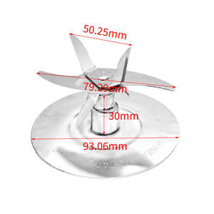 A06B Repuestos para <span class=keywords><strong>Licuadora</strong></span> <span class=keywords><strong>Oster</strong></span> 4691, Cuchilla de 4 Aspas de Acero Inoxidable y Accesorios de Reemplazo - Product Image 6