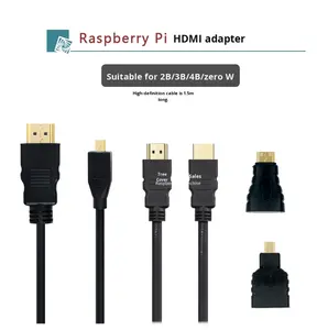 Mini für HDMI Adapter Display Kabel für Raspberry <span class=keywords><strong>Pi</strong></span> Zero 3B/4B Micro Connector Unterhaltung elektronik - Product Image 6