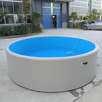 Aufblasbarer Pool mit Drop-Stitch-Technologie, Vollrahmen, Robuste Struktur, Hochbelastbar, Verschleißfest für den Außenbereich und Familiengarten