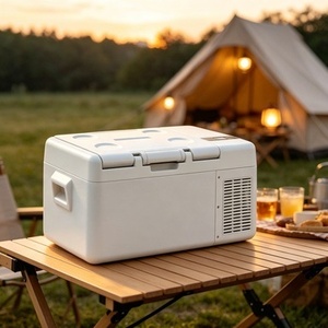 Réfrigérateur portable pour voiture 11-15L, refroidissement par compresseur, <span class=keywords><strong>12V</strong></span> 24V, double usage voiture et maison, mini congélateur - Product Image 3
