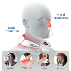 Pasokan medis elektrik untuk pelega nyeri leher 650nm pengobatan Laser cahaya merah Spondylosis fisioterapi - Product Image 5