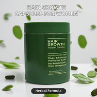 Capsules de croissance capillaire naturelles pour femmes OEM, 60 capsules (2 par jour), marque privée, sûres pour adultes non enceintes, soins de santé 24