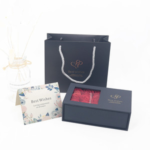 Scatole d'imballaggio dei gioielli del rossetto della collana dell'anello degli <span class=keywords><strong>orecchini</strong></span> del contenitore di regalo del <span class=keywords><strong>fiore</strong></span> immortale - Product Image 4