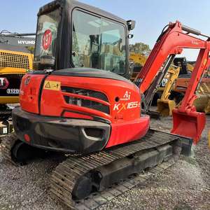 Fabriqué au Japon, excavatrice d'occasion de 6 tonnes en bon état, Kubota 165 Kx165 Kx165-5, excavatrice à vendre KX163 155 - Product Image 4