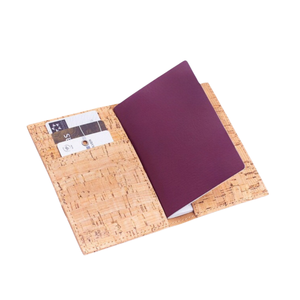 Funda <span class=keywords><strong>de</strong></span> Pasaporte <span class=keywords><strong>de</strong></span> Regalo <span class=keywords><strong>de</strong></span> Corcho con Ranuras para Tarjetas Funda Impresa Personalizada Accesorio <span class=keywords><strong>de</strong></span> Viaje Ecológico para - Product Image 1