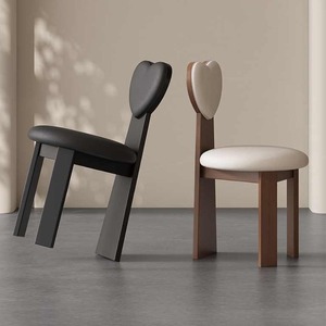 Silla de Comedor Nórdica de Madera Maciza con Respaldo para Hogar, Restaurante y Cafetería, Estilo Moderno <span class=keywords><strong>Vintage</strong></span>, Gran Venta - Product Image 2