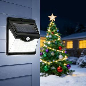 <span class=keywords><strong>Lampe</strong></span> murale <span class=keywords><strong>solaire</strong></span> extérieure à 40 LED <span class=keywords><strong>avec</strong></span> détecteur de mouvement, 6000K, lumière du jour, haute luminosité, étanche, source LED, diffuseur ABS - Product Image 1