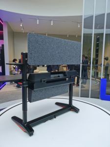 Cloison de bureau acoustique en tissu de verre autoportante, pliable rapidement, pour la modification de la disposition du bureau et la construction, utilisable en extérieur - Product Image 6