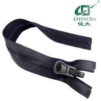 Fermeture éclair en plastique ignifuge et imperméable, curseur réversible en plastique FR, ignifuge, 4 protections, combinaison de sécurité, uniforme de travail ignifuge